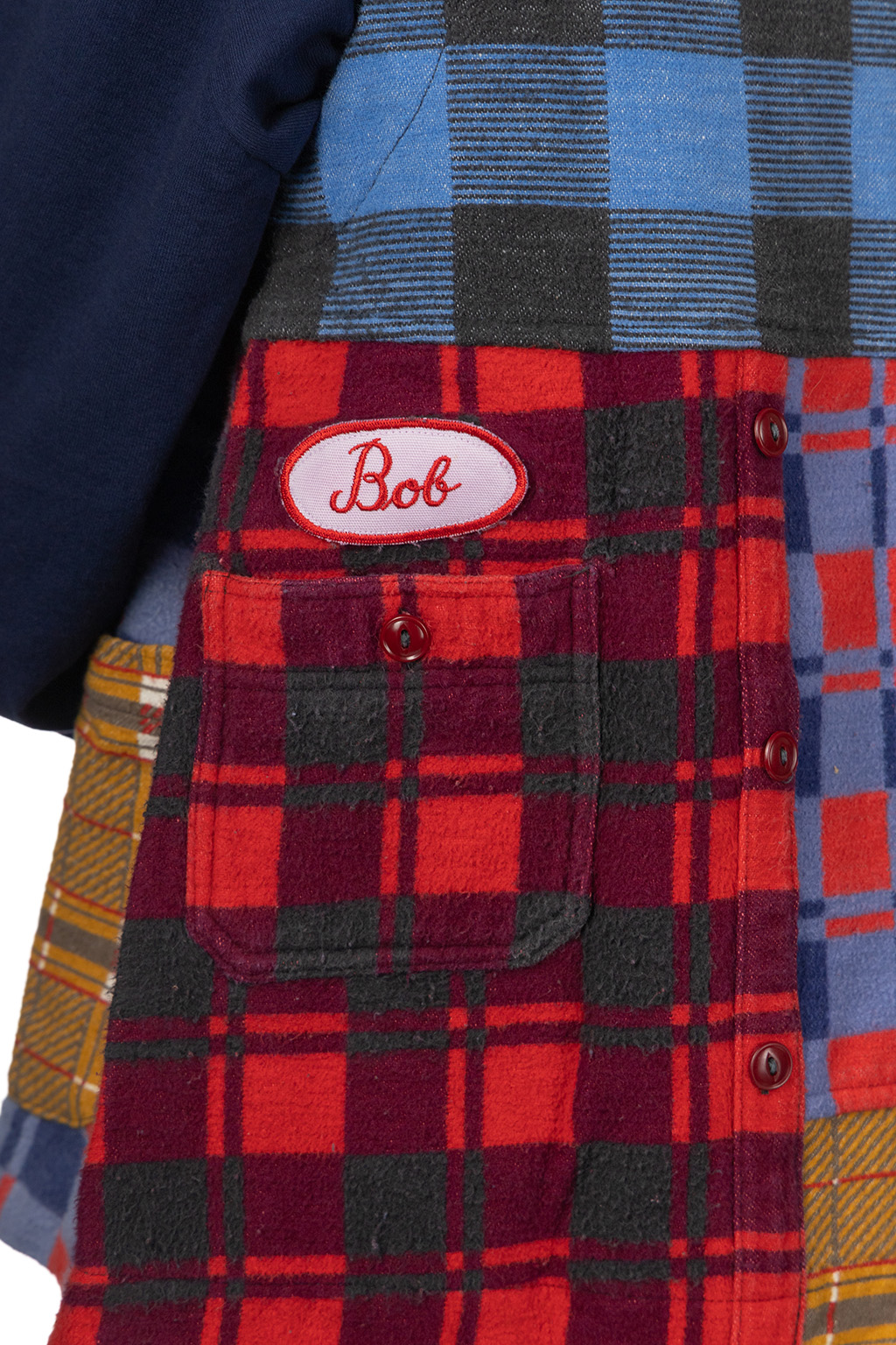 Tigre Brocante - Euro Heavy Flannel Shirt Mix Tunic Vest